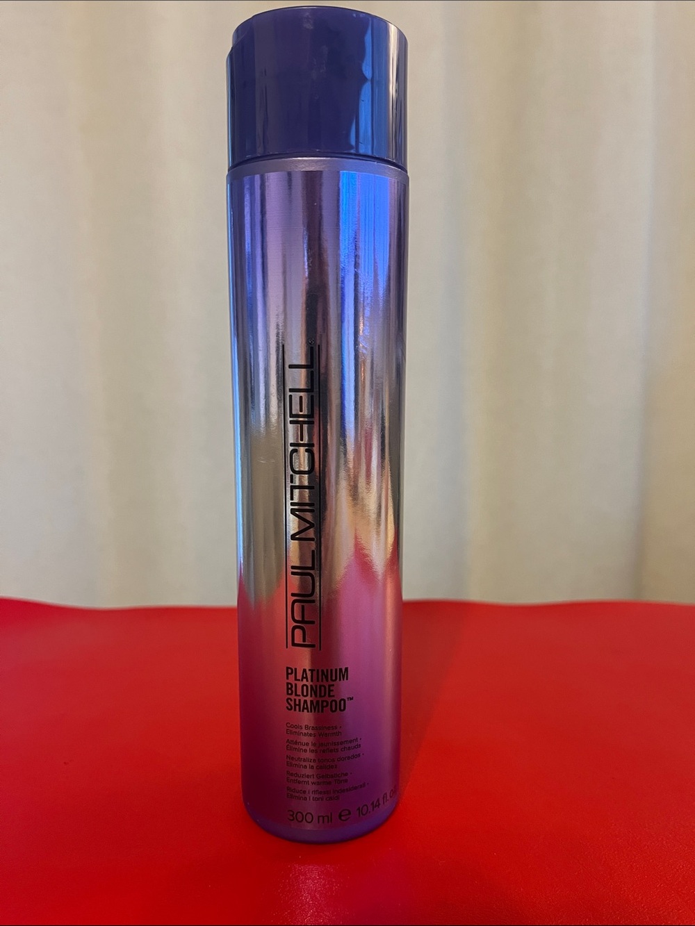 Paul Mitchell Platinum Blonde Shampoo - Purple and Silver Iridescent Bottle